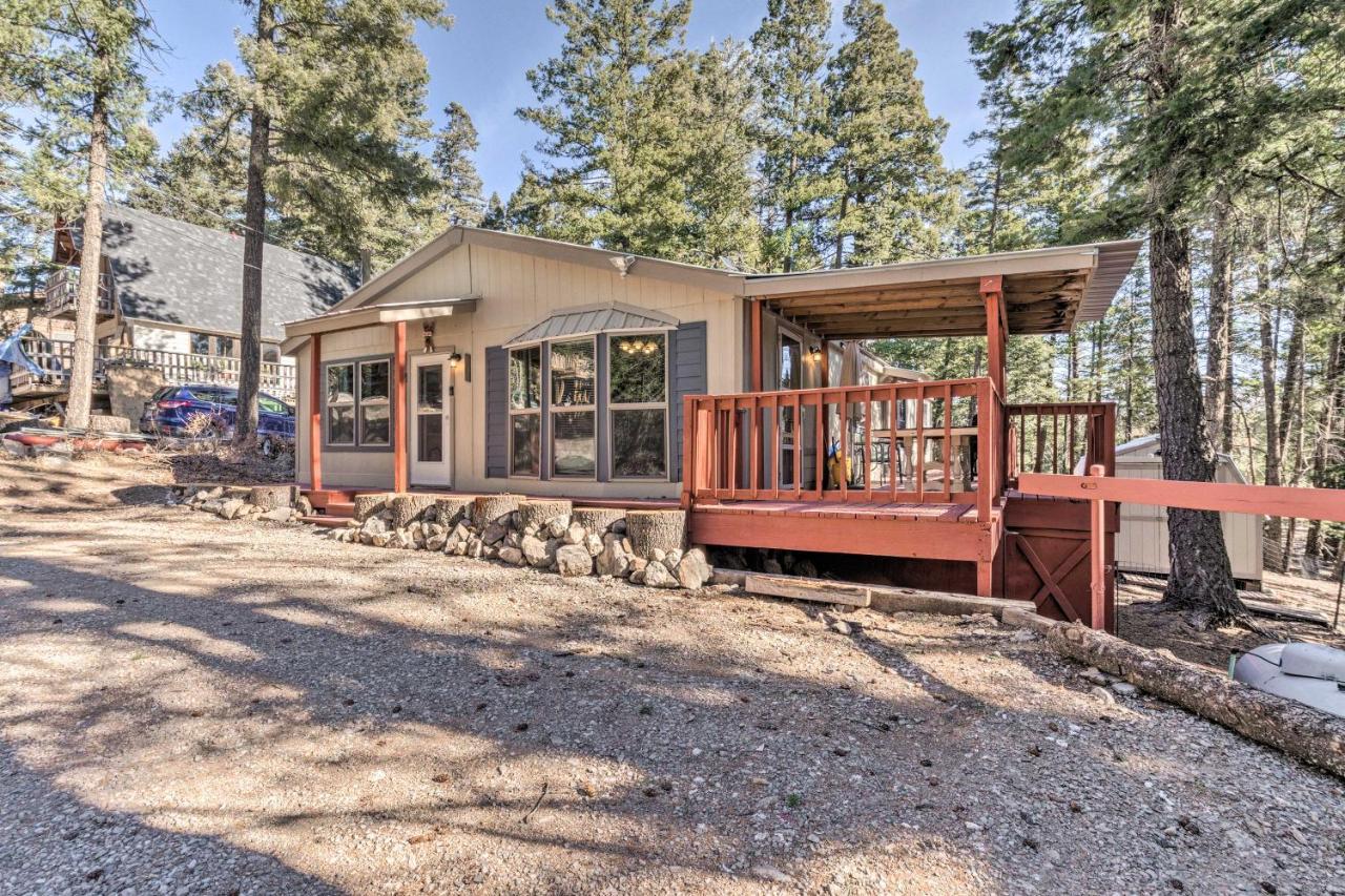 Relaxing Lincoln Forest Retreat With Wraparound Deck Cloudcroft Exterior photo