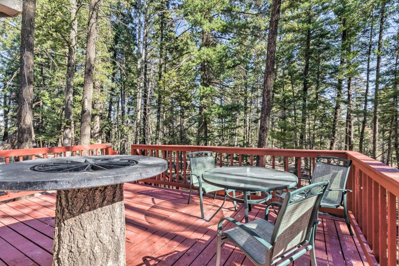 Relaxing Lincoln Forest Retreat With Wraparound Deck Cloudcroft Exterior photo